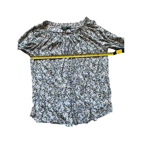 LRL Womens/Teen Blouses set of 2 Floral and Black Size Large Bohemian Flowy - Picture 8 of 12